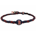 MLB Boston Red Sox Team Color Frozen Rope Baseball Necklace