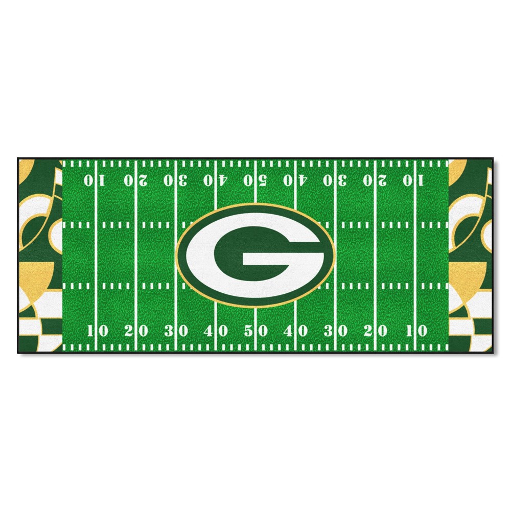 FANMATS - 8244 NFL Green Bay Packers Nylon Face Starter Rug 19