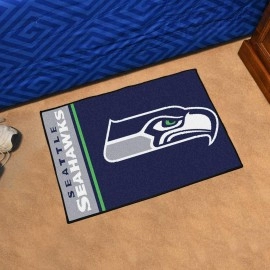 FANMATS 8247 Seattle Seahawks Starter Mat Accent Rug - 19in. x 30in. | Sports Fan Home Decor Rug and Tailgating Mat Uniform Design