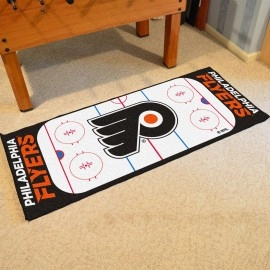 FANMATS - 10488 NHL Philadelphia Flyers Nylon Face Football Field Runner 30