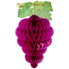 Tissue Grape Cluster Party Accessory (1 count) (1/Pkg)