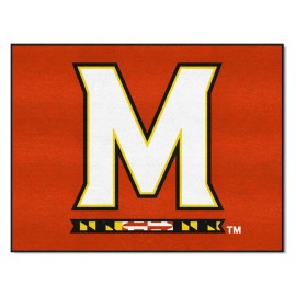 Fanmats 2444 Maryland Terrapins All-Star Rug - 34 In. X 42.5 In. Sports Fan Area Rug Home Decor Rug And Tailgating Mat