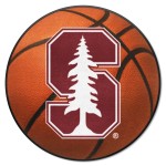 Fanmats 3615 Stanford Cardinal Basketball Shaped Rug - 27In. Diameter Basketball Design Sports Fan Accent Rug
