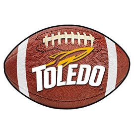 Fanmats 3348 University Of Toledo Rockets Nylon Football Rug