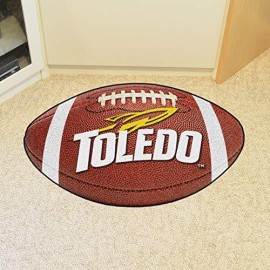 Fanmats 3348 University Of Toledo Rockets Nylon Football Rug