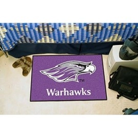 Fanmats 580 University Of Wisconsin-Whitewater Warhawks Nylon Starter Rug