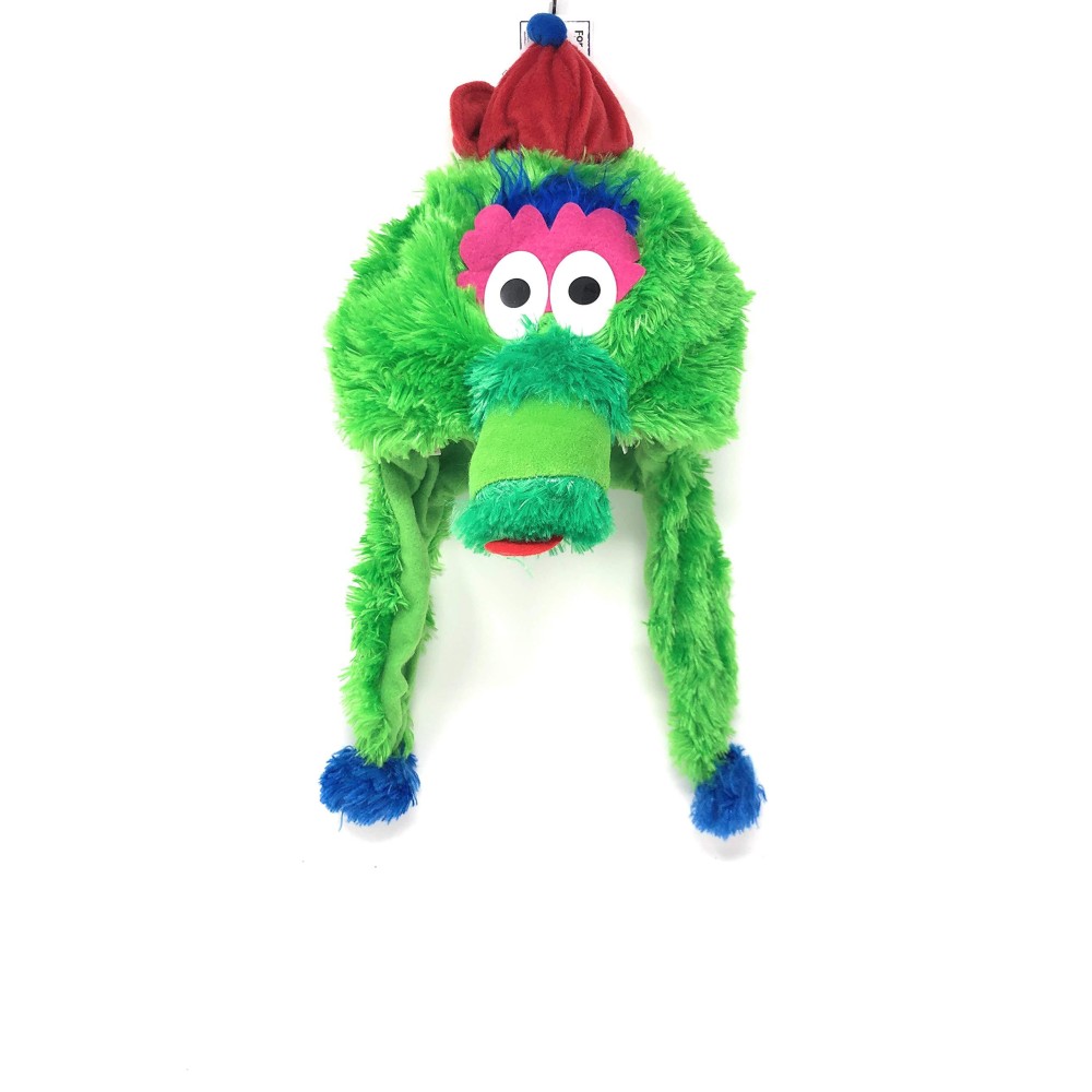 MLB Licensed Phillie Phanatic Laplander Dangle Hat