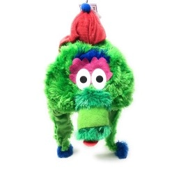 MLB Licensed Phillie Phanatic Laplander Dangle Hat