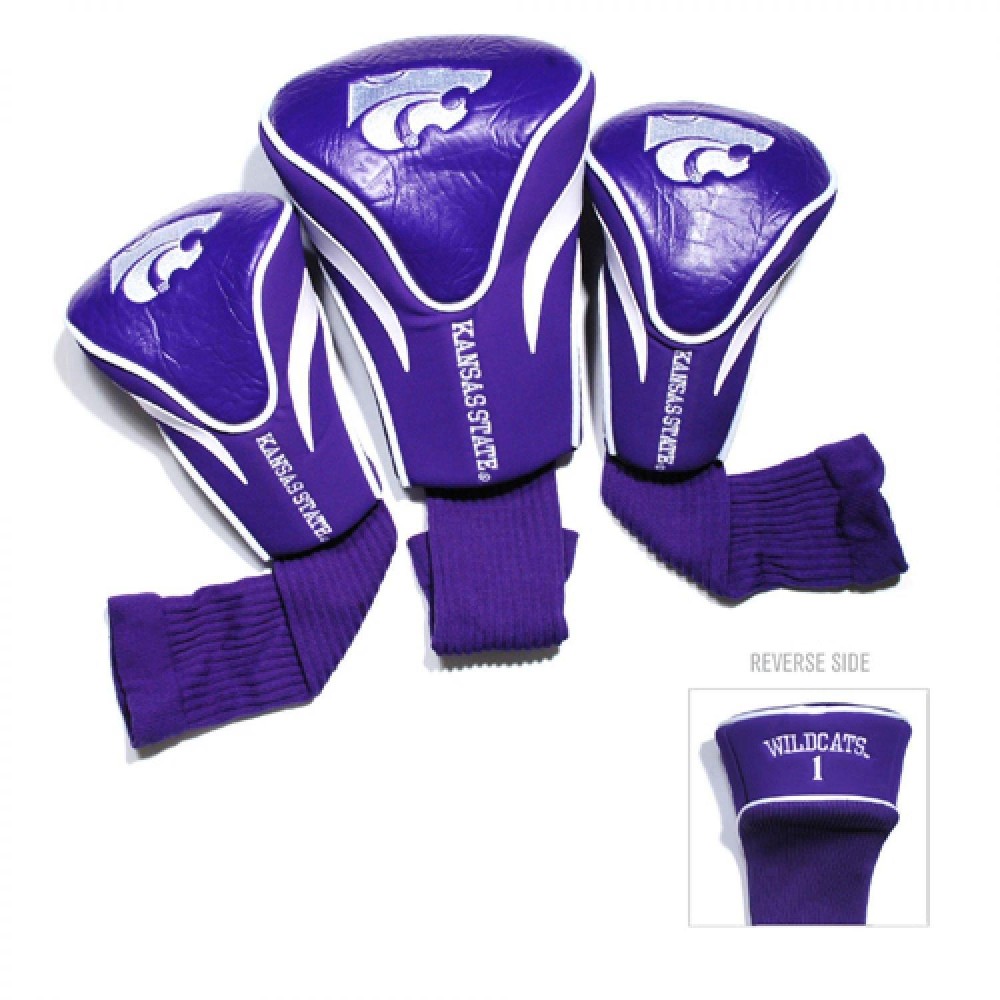 Kansas State Wildcats Contour Fit Headcover Set