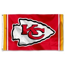 Kansas City Chiefs KC Large 3x5 Flag
