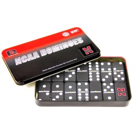 NCAA Nebraska Cornhuskers Domino Set in Metal Gift Tin