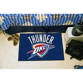 Fanmats 11919 Nba Oklahoma City Thunder Nylon Face Starter Rug