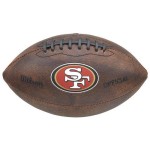 NFL San Francisco 49ers Color Logo Football , 9-Inches