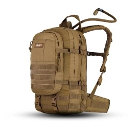 Source Tactical Assault 20L Hydration Backpack - Includes 3L WLPS Low Profile Hydration Bladder - High-Flow Storm Drinking Valve - MOLLE Webbing for Equipment Attachment, Coyote