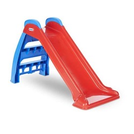 Little Tikes First Slide Toddler Slide, Easy Set Up Playset For Indoor Outdoor Backyard, Easy To Store, Safe Toy For Toddler, Slip And Slide For Kids (Red/Blue), 39.00L X 18.00W X 23.00H