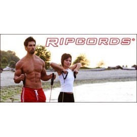 Ripcords Exercise Guide Poster | Resistance Band Workout Chart