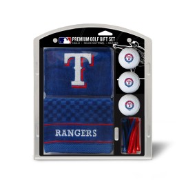 Team Golf MLB Texas RangersEmbroidered Towel Gift Set