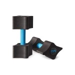 TYR Aquatic Resistance Dumbbell, Black/Blue