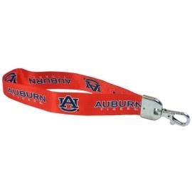 Pro Specialties Group NCAA Auburn University Wristlet Lanyard, Orange, One Size