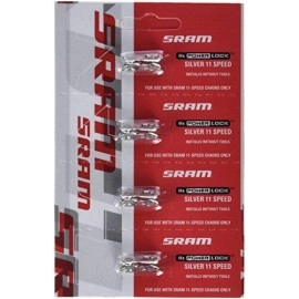 Sram Powerlock Chain Connector 11-Speed, Silver, Pack Of 4