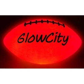 Glowcity Glow In The Dark Football - Light Up, Official Size Footballs For Kids, Teens And Adults - Led Lights And Pre-Installed Batteries Included?