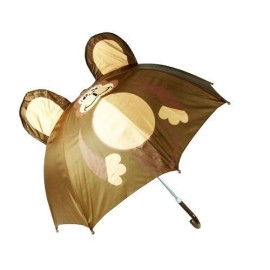 Rhode Island Novelty Monkey Rain Animal Series Kids Shield Umbrella