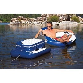 Intex Mega Chill Ii, Inflatable Floating Cooler, 48 X 38