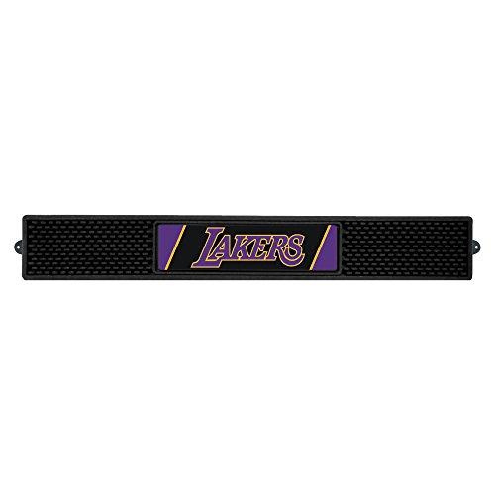 Fanmats - 14048 Nba Los Angeles Lakers Vinyl Drink Mat , 3.25X24