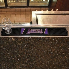 Fanmats - 14048 Nba Los Angeles Lakers Vinyl Drink Mat , 3.25X24