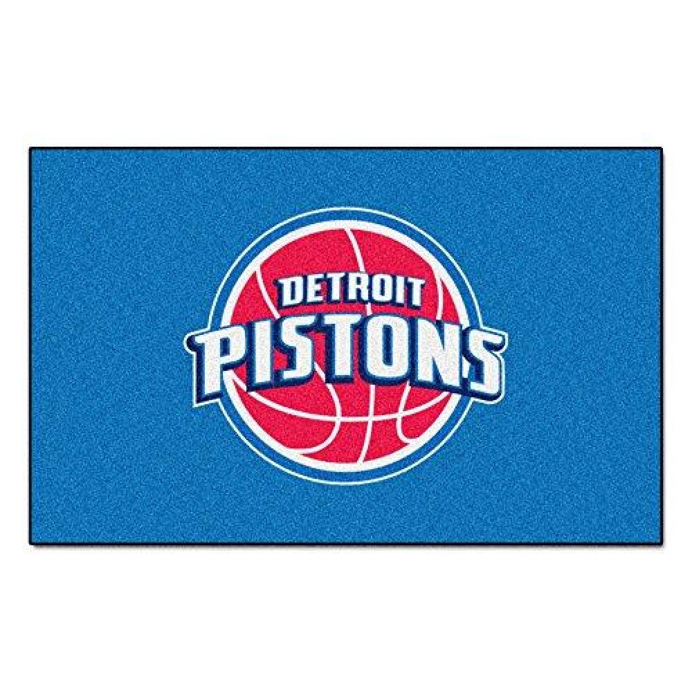 Fanmats 9258 Nba Detroit Pistons Nylon Ulti-Mat Rug