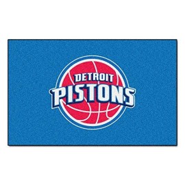 Fanmats 9258 Nba Detroit Pistons Nylon Ulti-Mat Rug