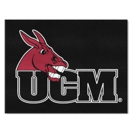 Fanmats 379 Central Missouri Mules All-Star Rug - 34 In. X 42.5 In. Sports Fan Area Rug Home Decor Rug And Tailgating Mat