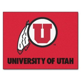 Fanmats 3128 University Of Utah Utes Nylon All Star Rug