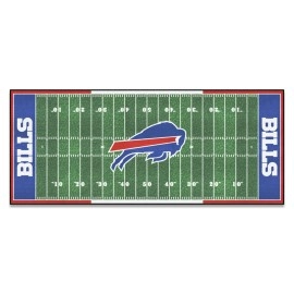 Fanmats 7345 Buffalo Bills Field Runner Rug - 30In. X 72In.