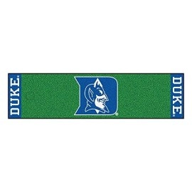 Fanmats 10319 Duke University Blue Devils Nylon Putting Green Mat