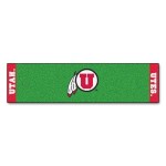Fanmats 10333 University Of Utah Utes Nylon Putting Green Mat