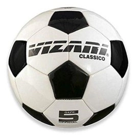 Vizari Classico Soccer Ball, White, 4