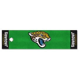 Fanmats 9015 Nfl Jacksonville Jaguars Nylon Putting Green Mat