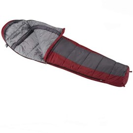 Wenzel Windy Pass 0 Degree Cold Weather Mummy Sleeping Bag For Adults, Stuff Sack Included
