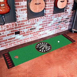 Nba - Toronto Raptors Putting Green Mat - 1.5Ft. X 6Ft.