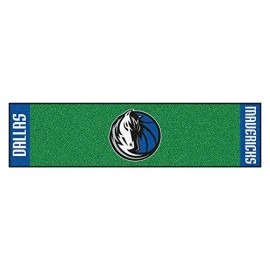 Fanmats 9244 Nba Dallas Mavericks Nylon Putting Green Mat