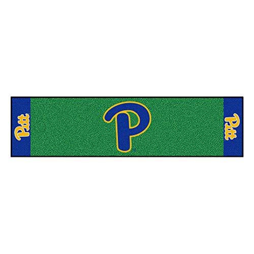 Fanmats Ncaa University Of Pittsburgh Panthers Nylon Face Putting Green Mat , 18X72