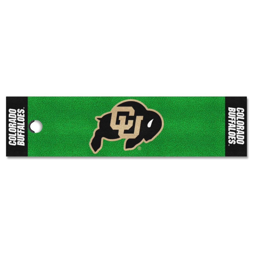 FANMATS 12809 Colorado Buffaloes Putting Green Mat - 1.5ft. x 6ft.