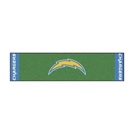 Fanmats 9027 Nfl San Diego Chargers Nylon Putting Green Mat