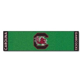 Fanmats 10324 University Of South Carolina Gamecocks Nylon Putting Green Mat