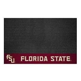 Fanmats - 12105 Ncaa Florida State University Seminoles Vinyl Grill Mat, Black, 26X42