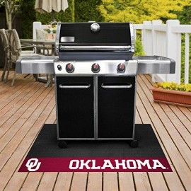 Fanmats 12129 University Of Oklahoma Sooners Vinyl Grill Mat