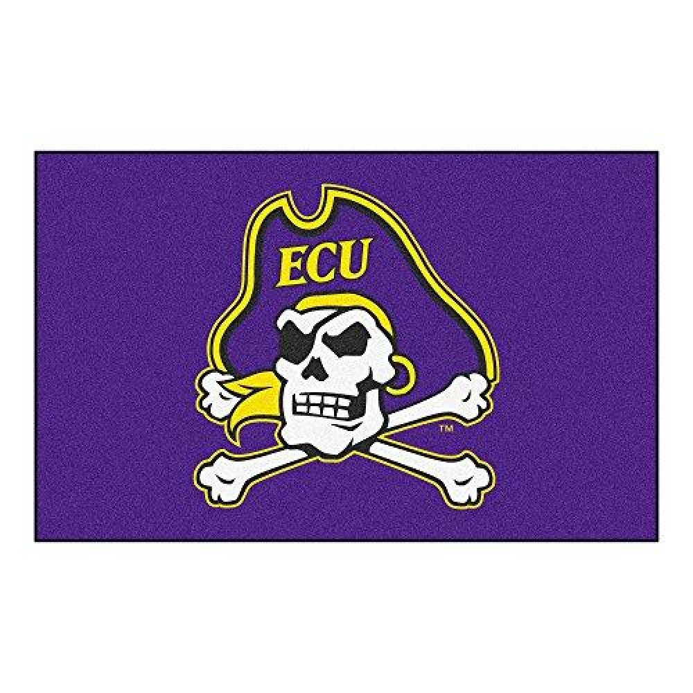 Fanmats 1302 East Carolina University Pirates Nylon Ulti-Mat Rug