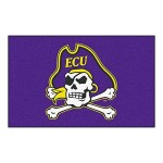 Fanmats 1302 East Carolina University Pirates Nylon Ulti-Mat Rug