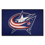 FANMATS 10568 Columbus Blue Jackets Starter Mat Accent Rug - 19in. x 30in. | Sports Fan Home Decor Rug and Tailgating Mat